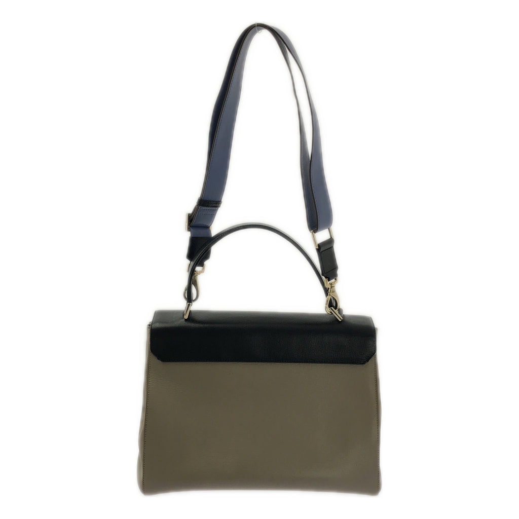 Anya Hindarch | Bathurst 雙色皮革手提單肩包 |