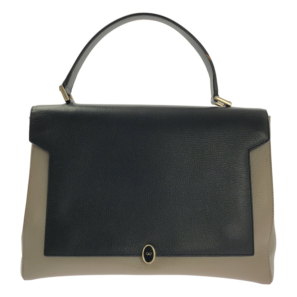 Anya Hindarch | Bathurst 雙色皮革手提單肩包 |