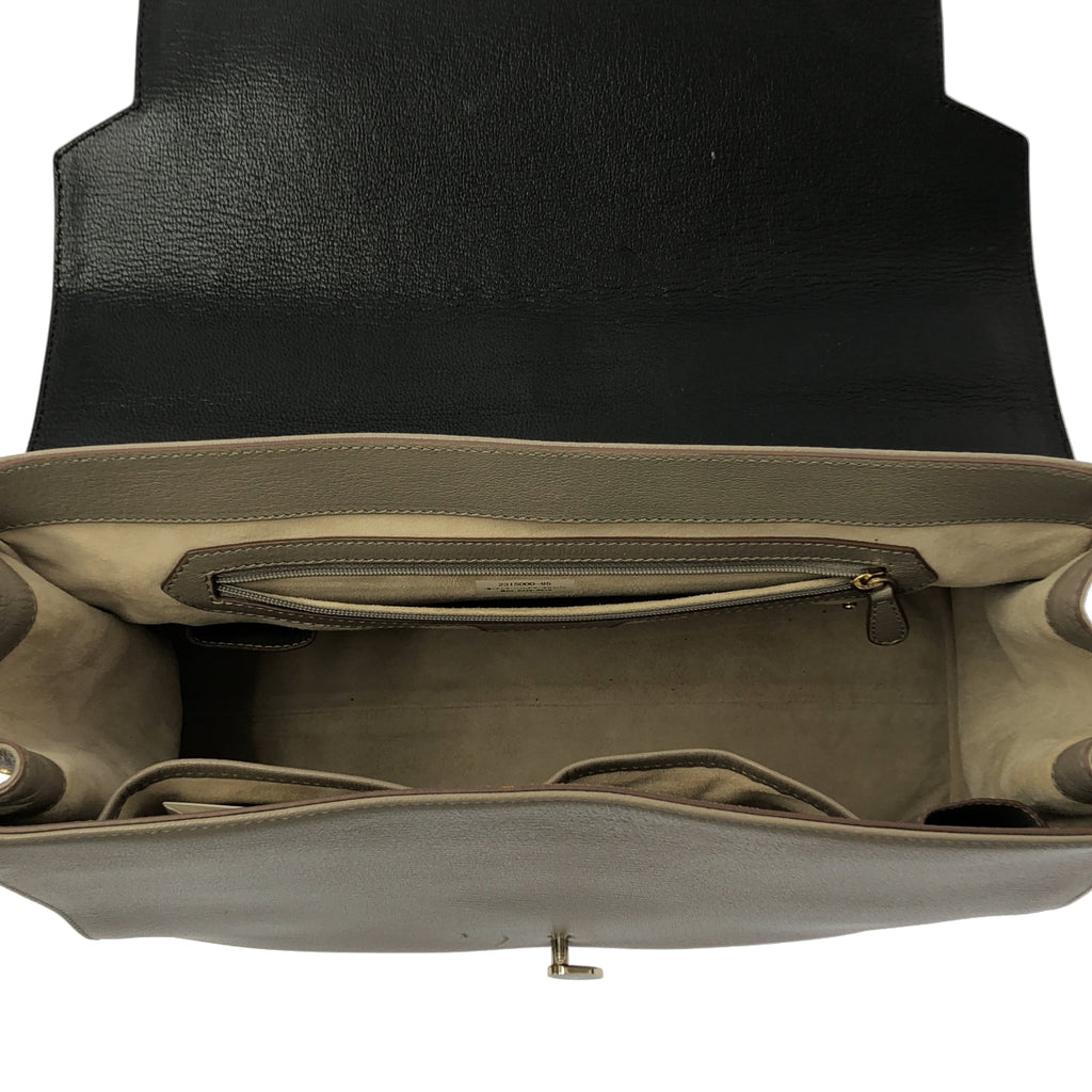 Anya Hindarch | Bathurst 雙色皮革手提單肩包 |