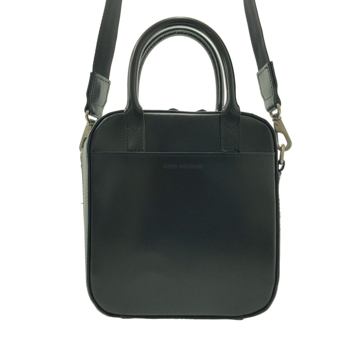 JUNYA WATANABE COMME des GARÇONS / 渡邊淳也 | 2-way 牛皮手提包，附肩帶和標誌 |