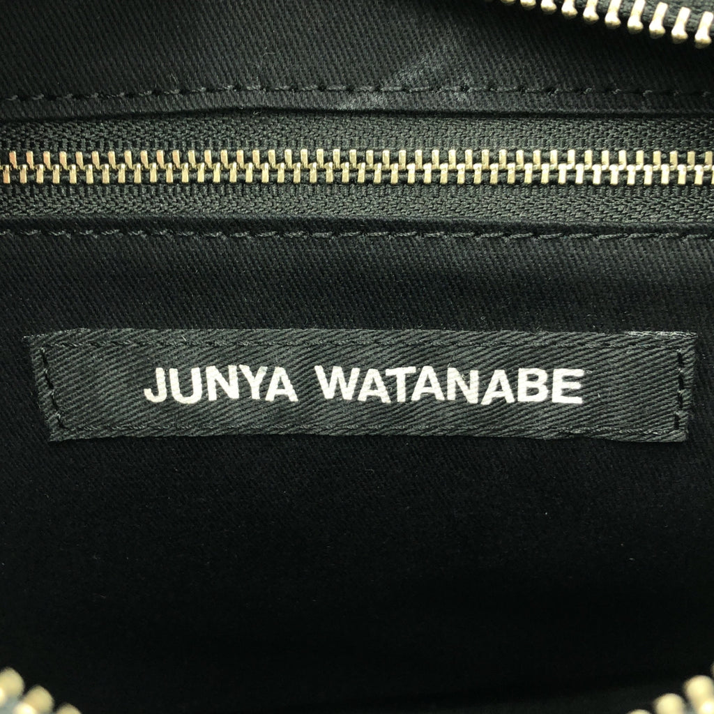 JUNYA WATANABE COMME des GARÇONS / 渡邊淳也 | 2-way 牛皮手提包，附肩帶和標誌 |