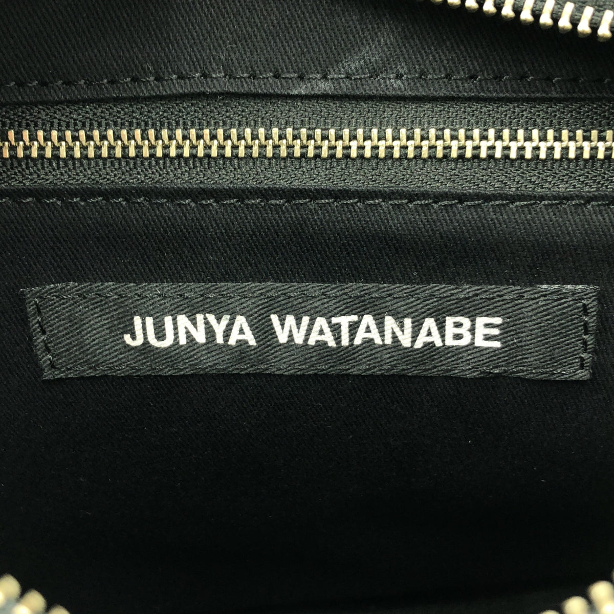JUNYA WATANABE COMME des GARÇONS / 渡邊淳也 | 2-way 牛皮手提包，附肩帶和標誌 |