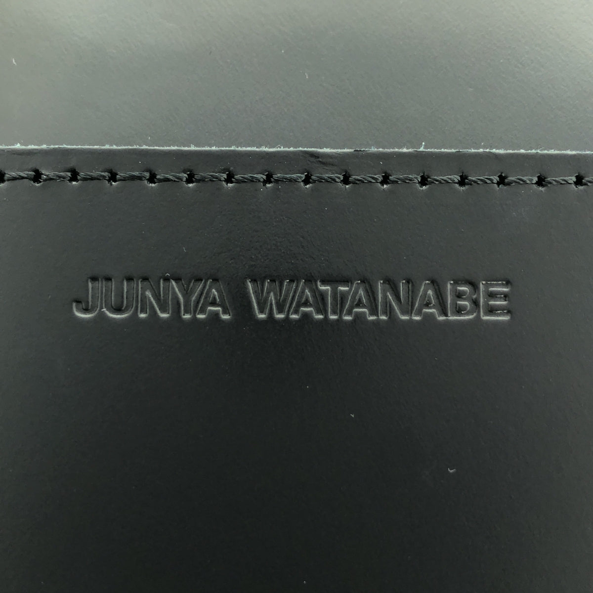 JUNYA WATANABE COMME des GARÇONS / 渡邊淳也 | 2-way 牛皮手提包，附肩帶和標誌 |