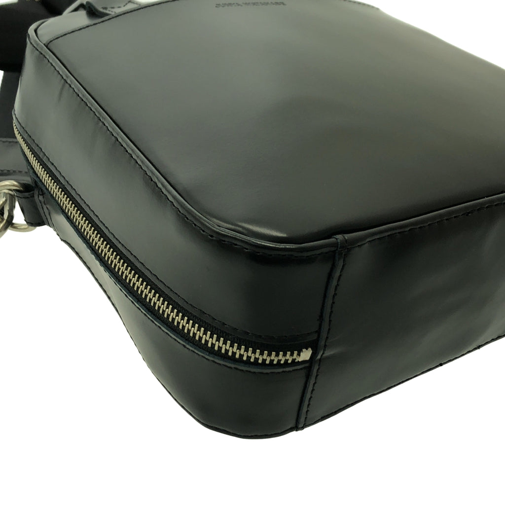 JUNYA WATANABE COMME des GARÇONS / 渡邊淳也 | 2-way 牛皮手提包，附肩帶和標誌 |