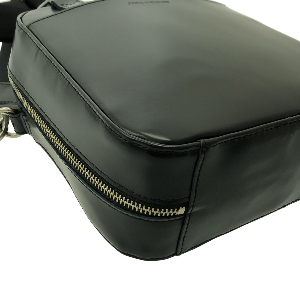 JUNYA WATANABE COMME des GARÇONS / 渡邊淳也 | 2-way 牛皮手提包，附肩帶和標誌 |