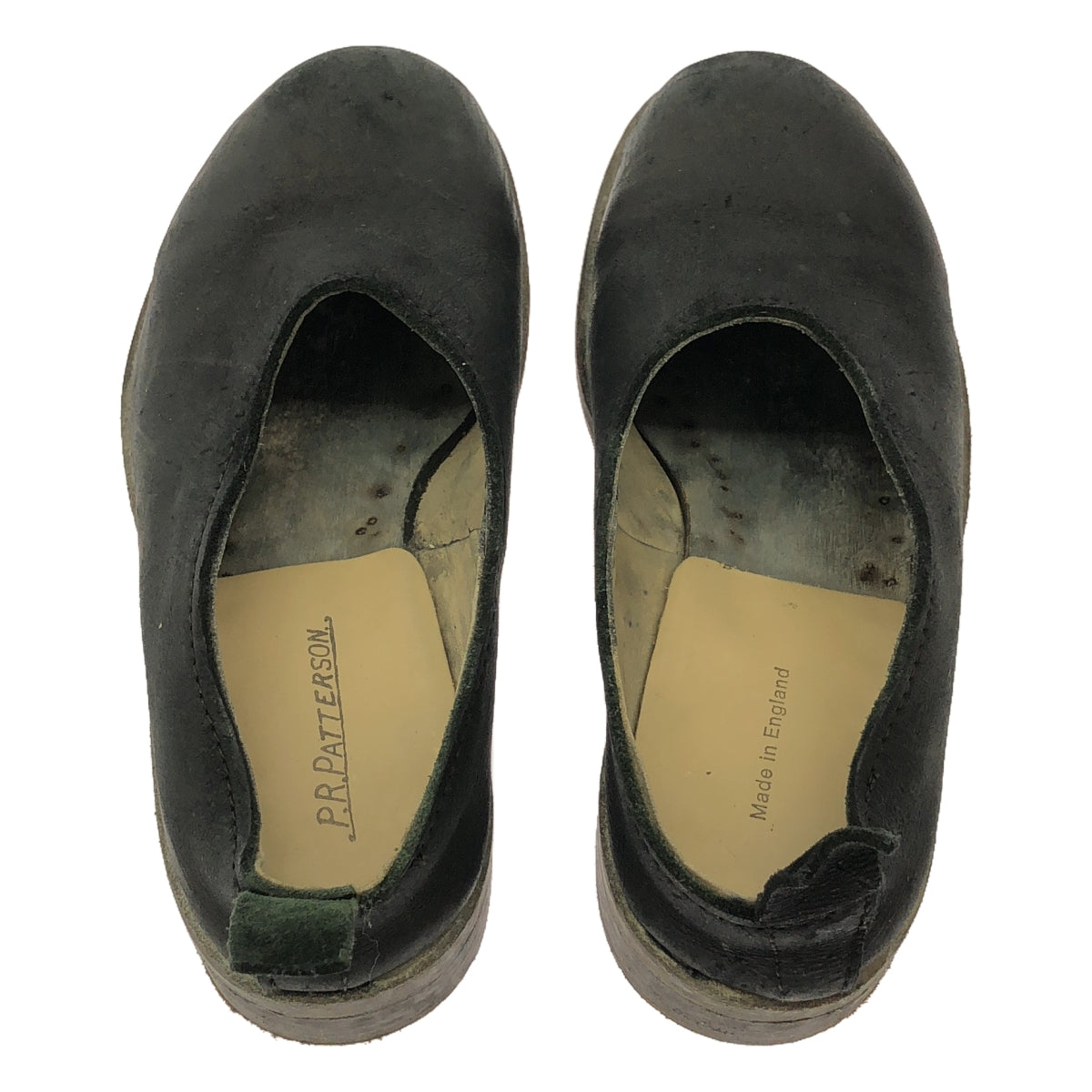 P.R.PATTERSON / P.R.パターソン | SLIP SHOES / レザー スリッポン シューズ / 革靴 | 5 | レディース