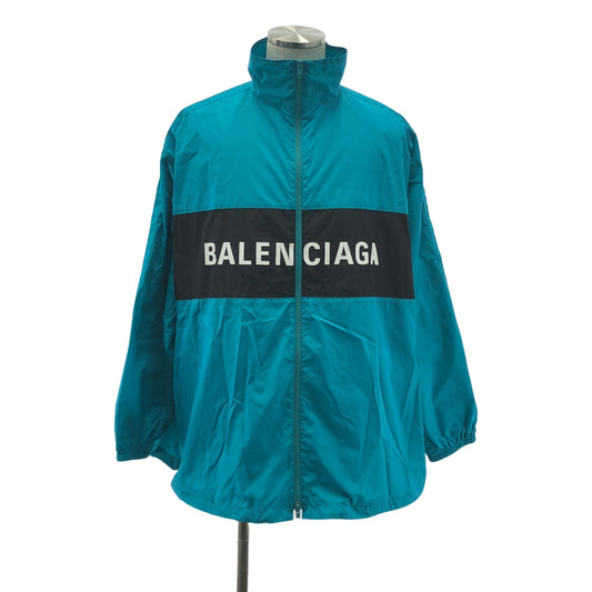 BALENCIAGA / バレンシアガ | 2023AW | ロゴプリント ポプリン ナイロン ブルゾン | XS | メンズ