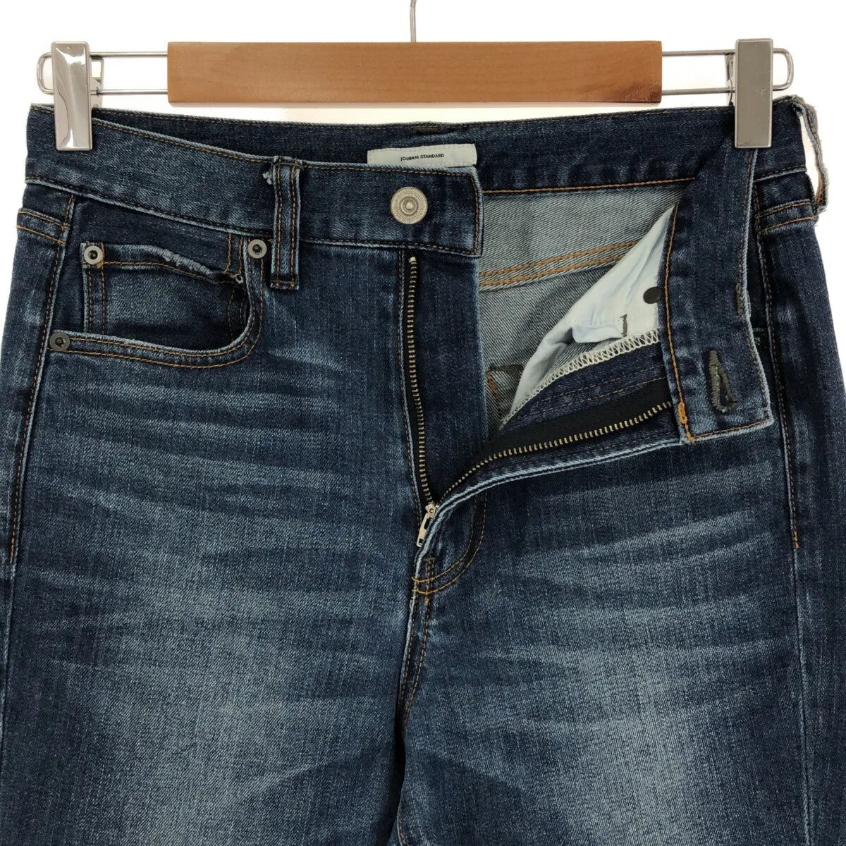 JOURNAL STANDARD / 저널 스탠다드 | 2022AW | 릴렉스 스트레이트 데님 팬츠 | 36 | 인디고 | 여성
