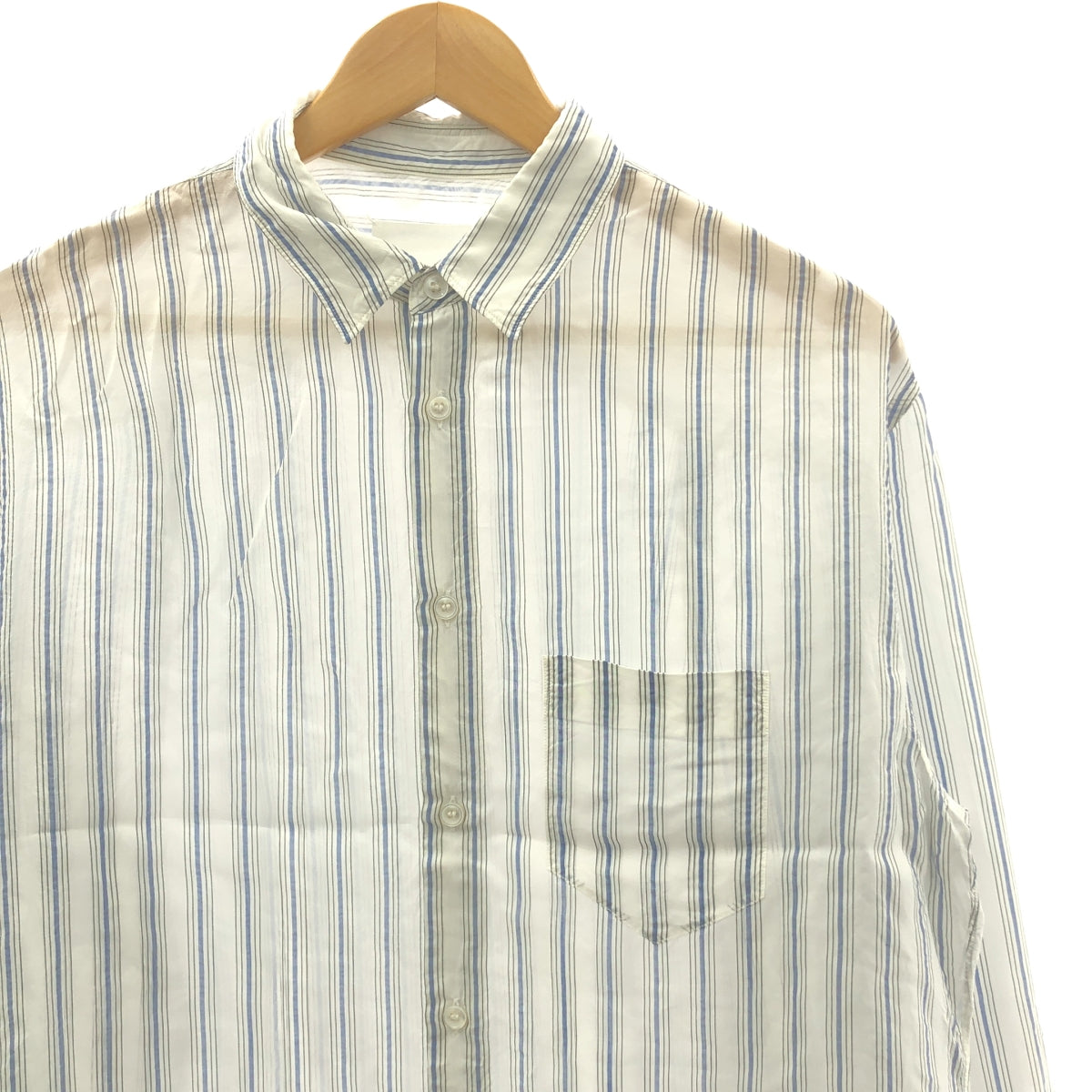 Maison Margiela / 메종 마르제라 | 2020SS | 큐플라 스트라이프 셔츠 | 42 |