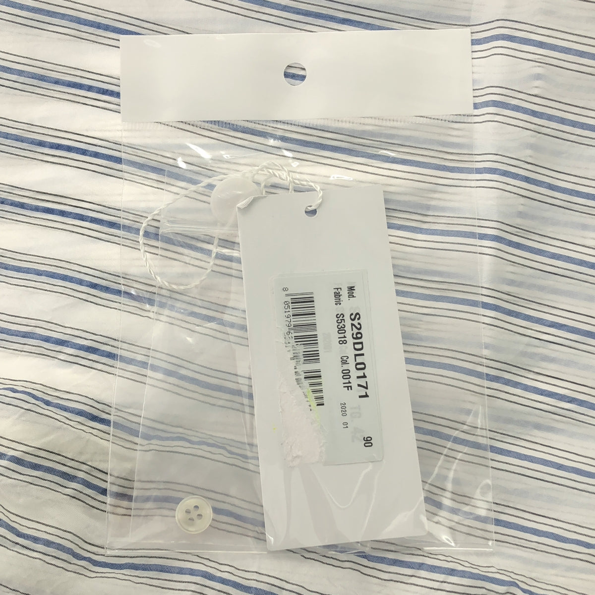 Maison Margiela / 메종 마르제라 | 2020SS | 큐플라 스트라이프 셔츠 | 42 |