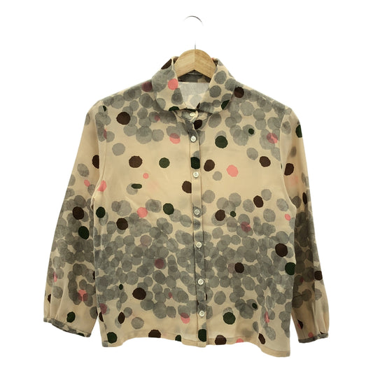 mina perhonen / mina perhonen | 2010AW | glimmer wool shirt | 36 | women's