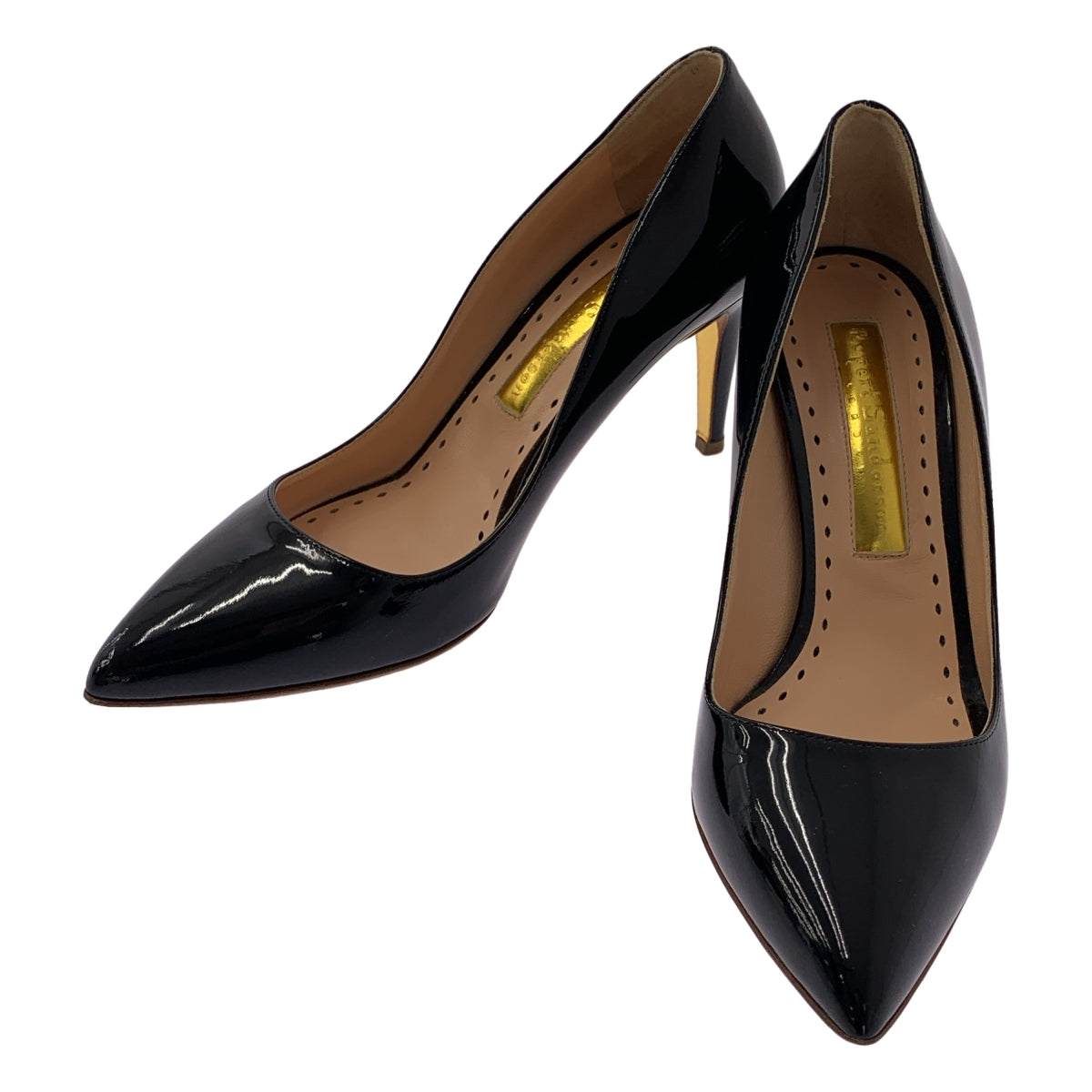 魯伯特桑德森 | 漆皮尖頭高跟鞋 | 37碼 | 女款