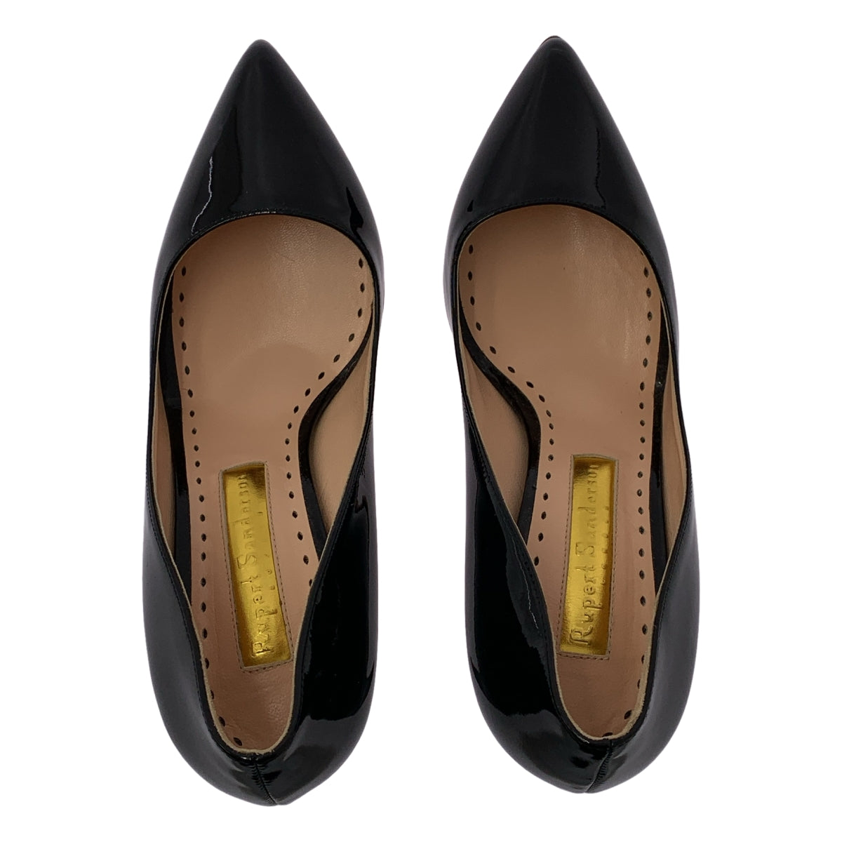 魯伯特桑德森 | 漆皮尖頭高跟鞋 | 37碼 | 女款