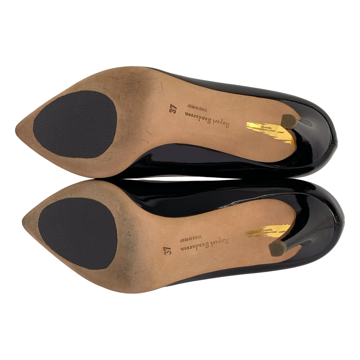 魯伯特桑德森 | 漆皮尖頭高跟鞋 | 37碼 | 女款