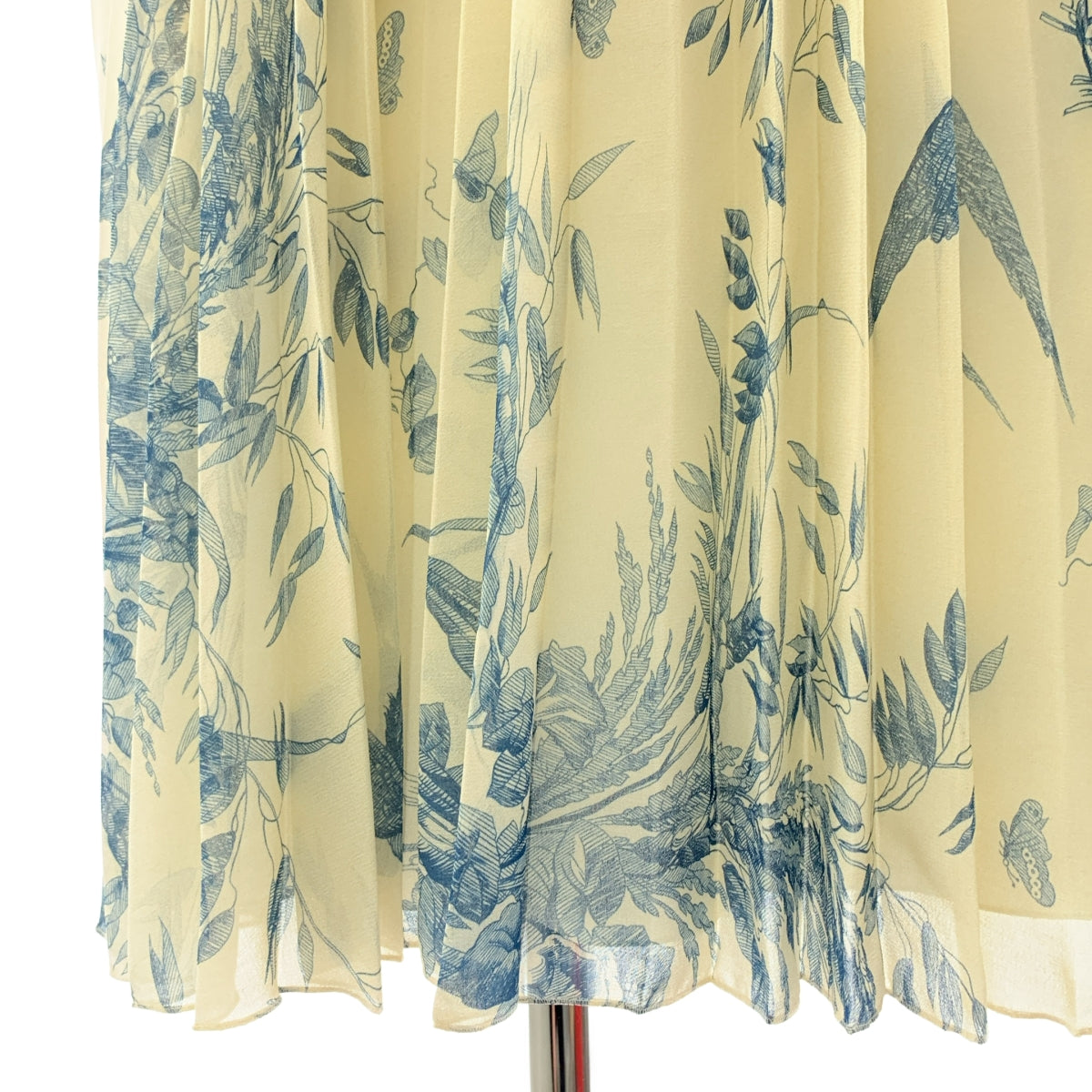 RED VALENTINO / レッドヴァレンティノ | モスリン プリーツシフォン