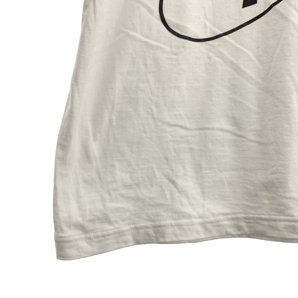 BLACK COMME des GARCONS / 블랙 콤 데 갤슨 | 2020AW | × NIKE / 코튼 로고 T 셔츠 | XXL | 남성