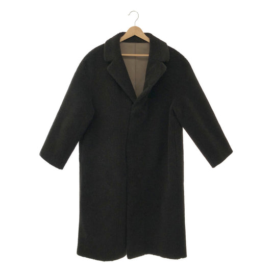 [New] SMUK | Faux shearling reversible coat | F | Brown/Grey | Women's