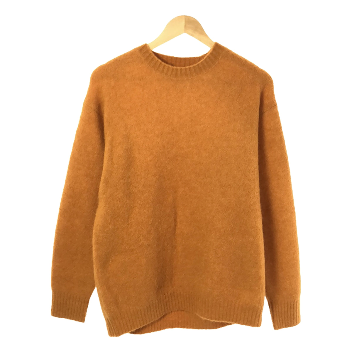 BEAUTY&amp;YOUTH | Air Shaggy Alpaca Crew Neck Knit | M |