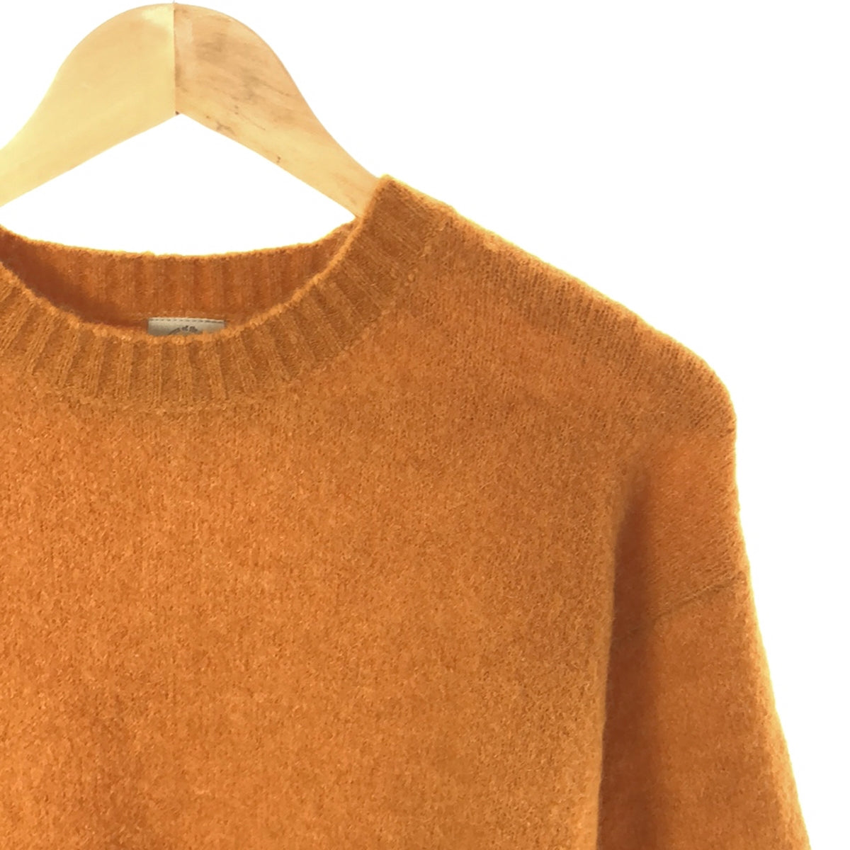 BEAUTY&amp;YOUTH | Air Shaggy Alpaca Crew Neck Knit | M |