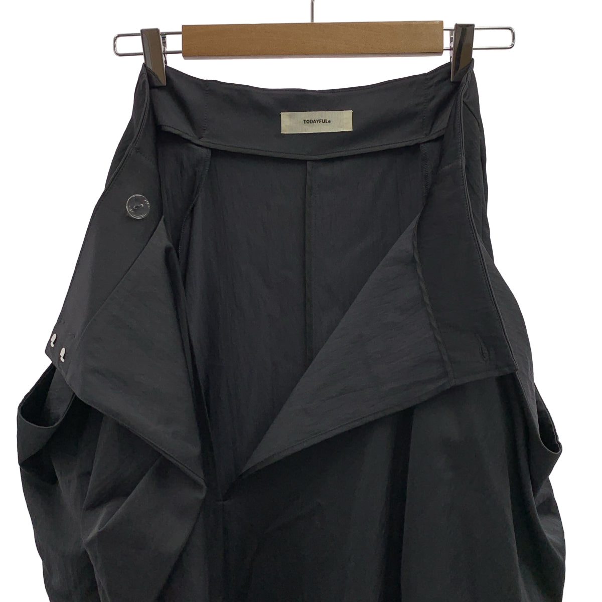 美品】 TODAYFUL / トゥデイフル | Satin Drape Skirt サテン ドレープ
