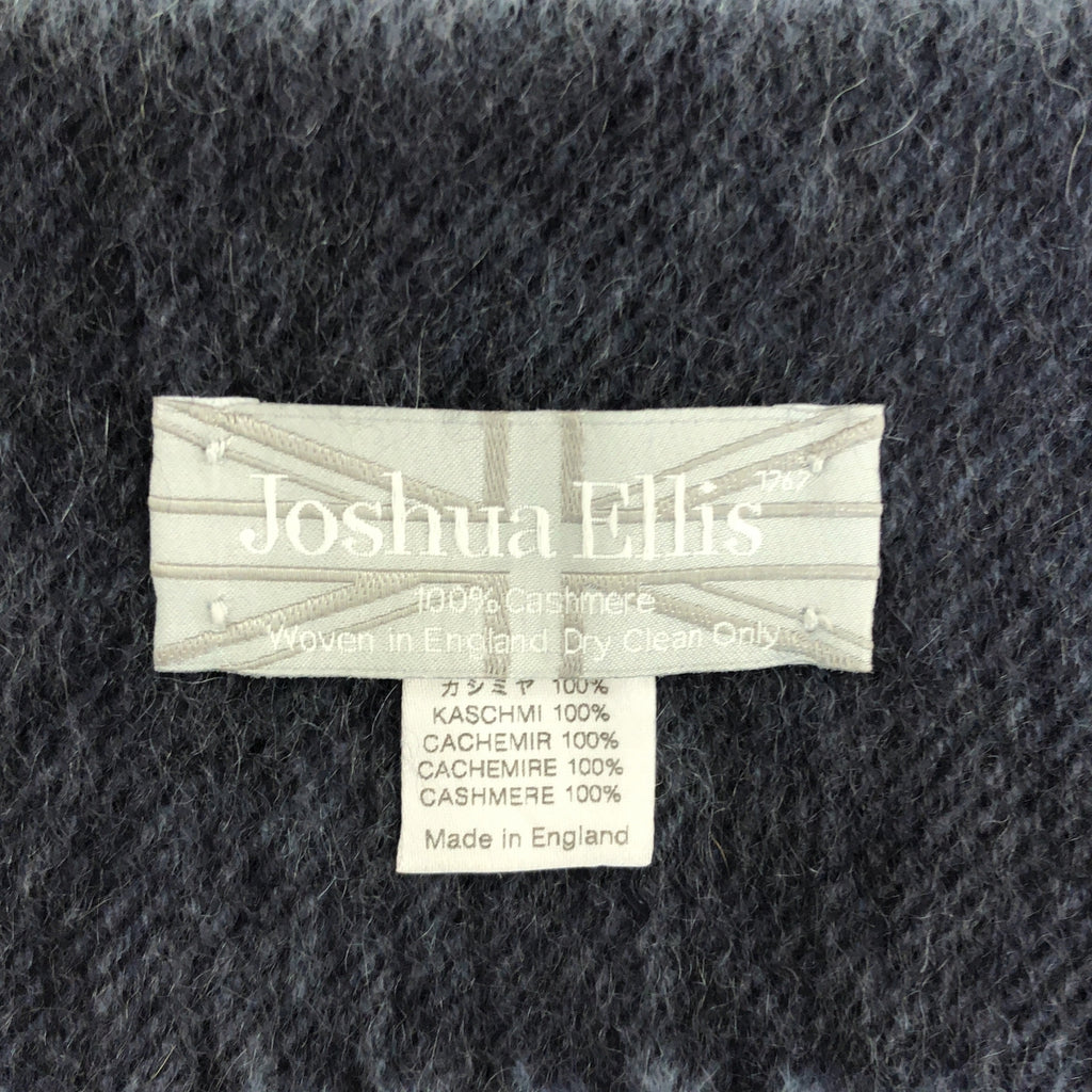 JOSHUA ELLIS / Joshua Ellis | 羊絨格紋大流蘇披肩/圍巾 |