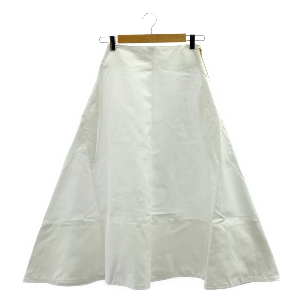 MADISON BLUE / 매디슨 블루 | MI-MOLLET FLARE SK C/LI / 사이드 지퍼 오버 스커트 | 00(XS) |