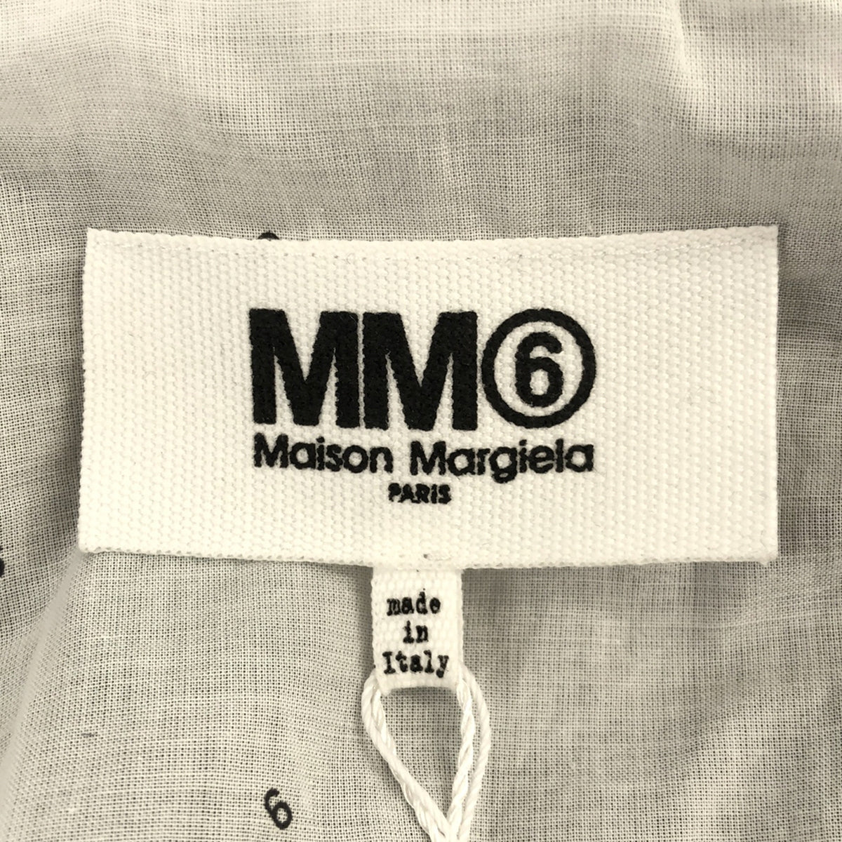 【新品】  MM6 Maison Margiela / エムエムシックスメゾンマルジェラ | 2022SS | ハの字 牛革 カウレザー シングルライダース ジャケット | 38 | ダークグリーン | レディース