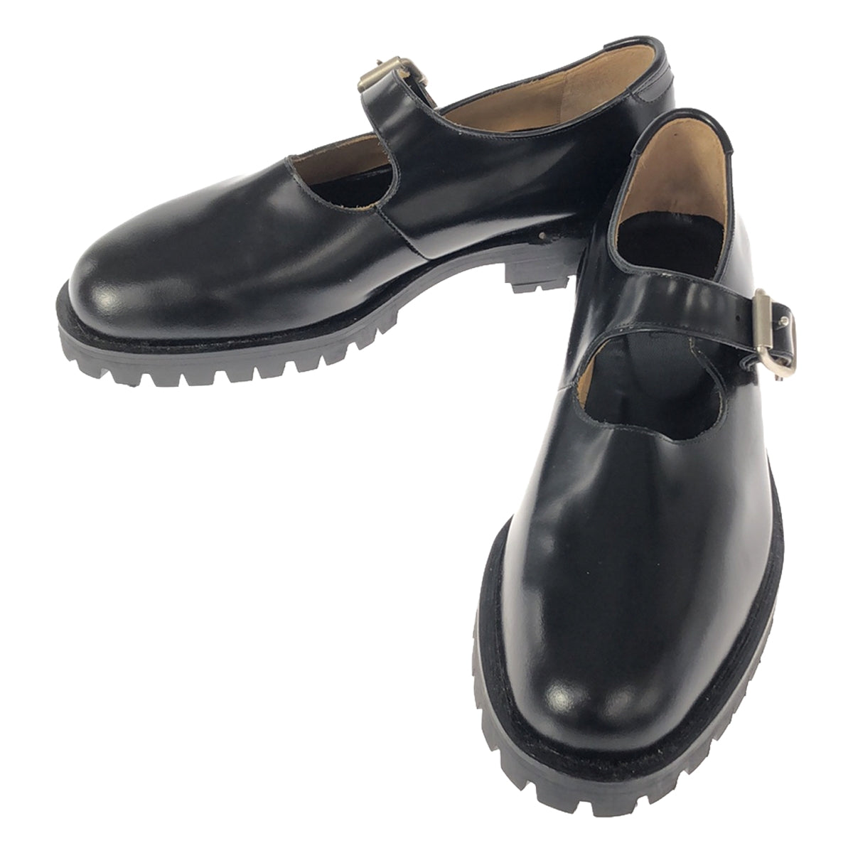 BRU NA BOINNE / Bruna Boin | × DELMONACO BD ONE STRAP GL / Strap leather shoes / Leather shoes | 25.5 | Men's