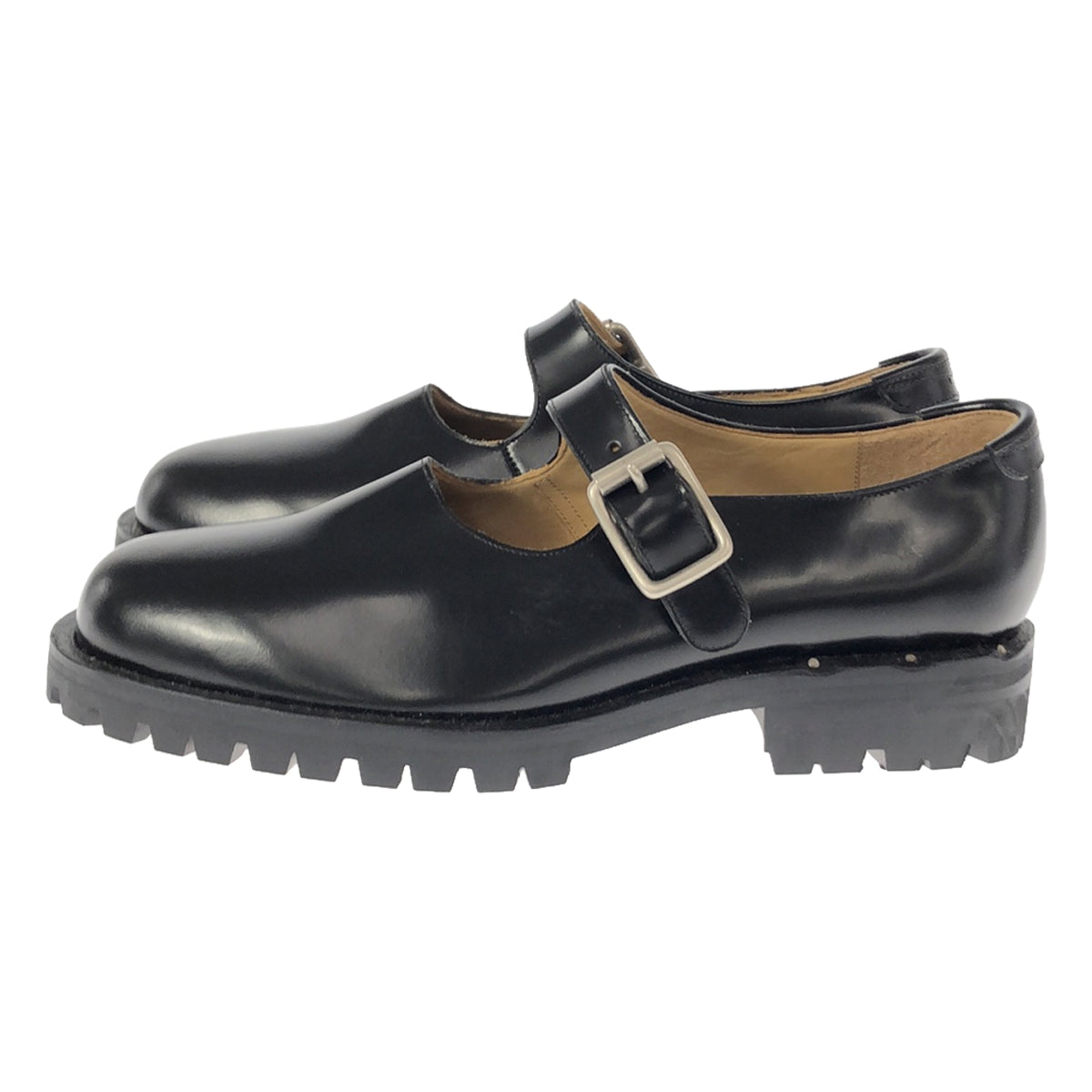 BRU NA BOINNE / Bruna Boin | × DELMONACO BD ONE STRAP GL / Strap leather shoes / Leather shoes | 25.5 | Men's