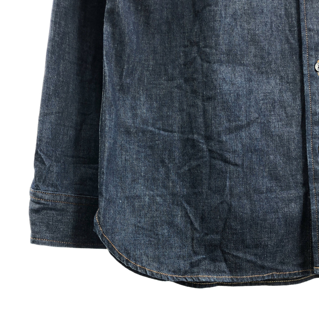 MACKINTOSH / マッキントッシュ | ロゴ刺しゅう デニムシャツ | L | メンズ