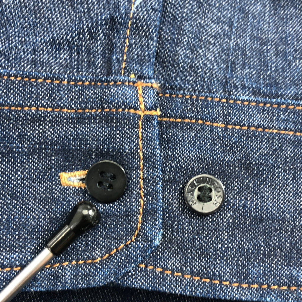 MACKINTOSH / マッキントッシュ | ロゴ刺しゅう デニムシャツ | L | メンズ