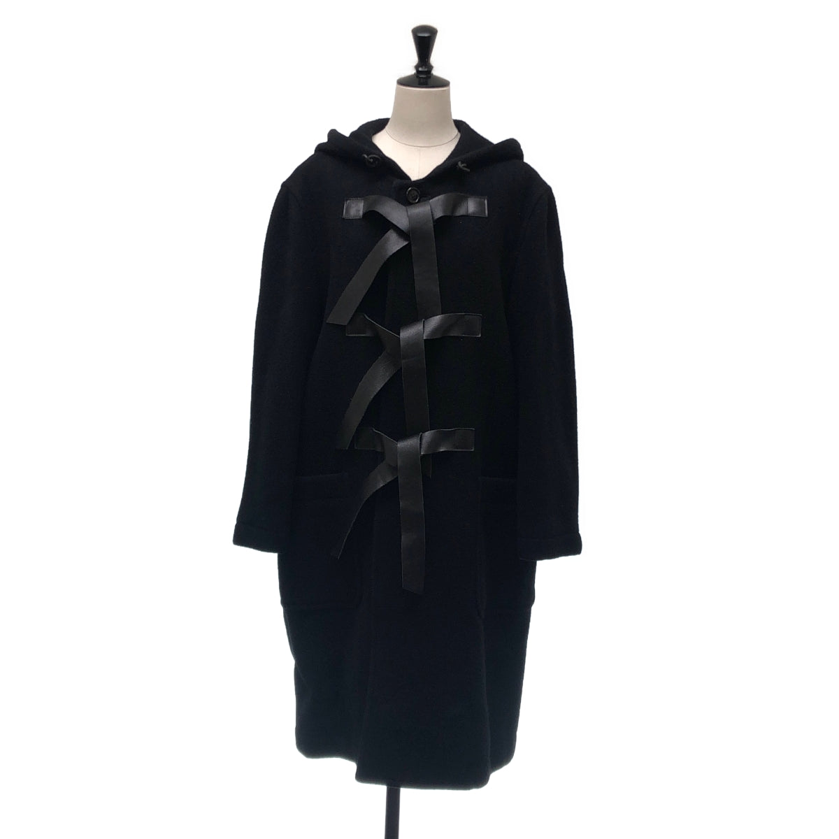 tricot COMME des GARCONS / トリココムデギャルソン | 1992 | ウール シングル オーバーコート フーディ |