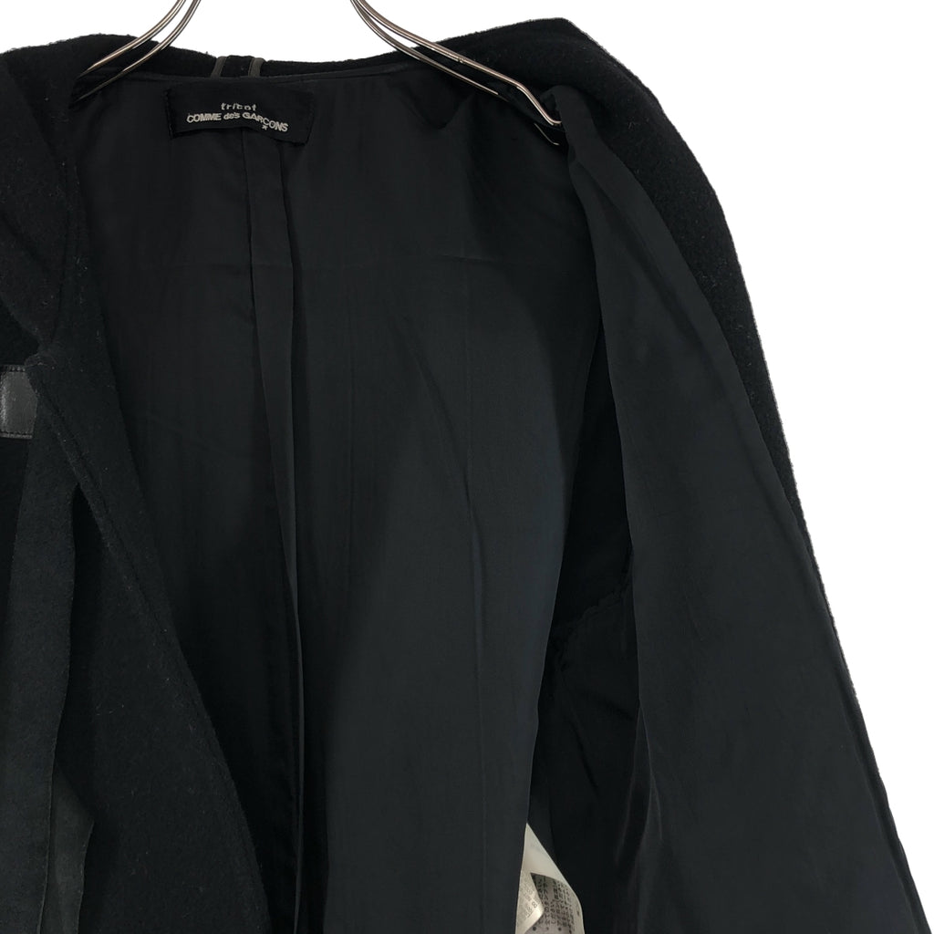 tricot COMME des GARCONS / トリココムデギャルソン | 1992 | ウール シングル オーバーコート フーディ |