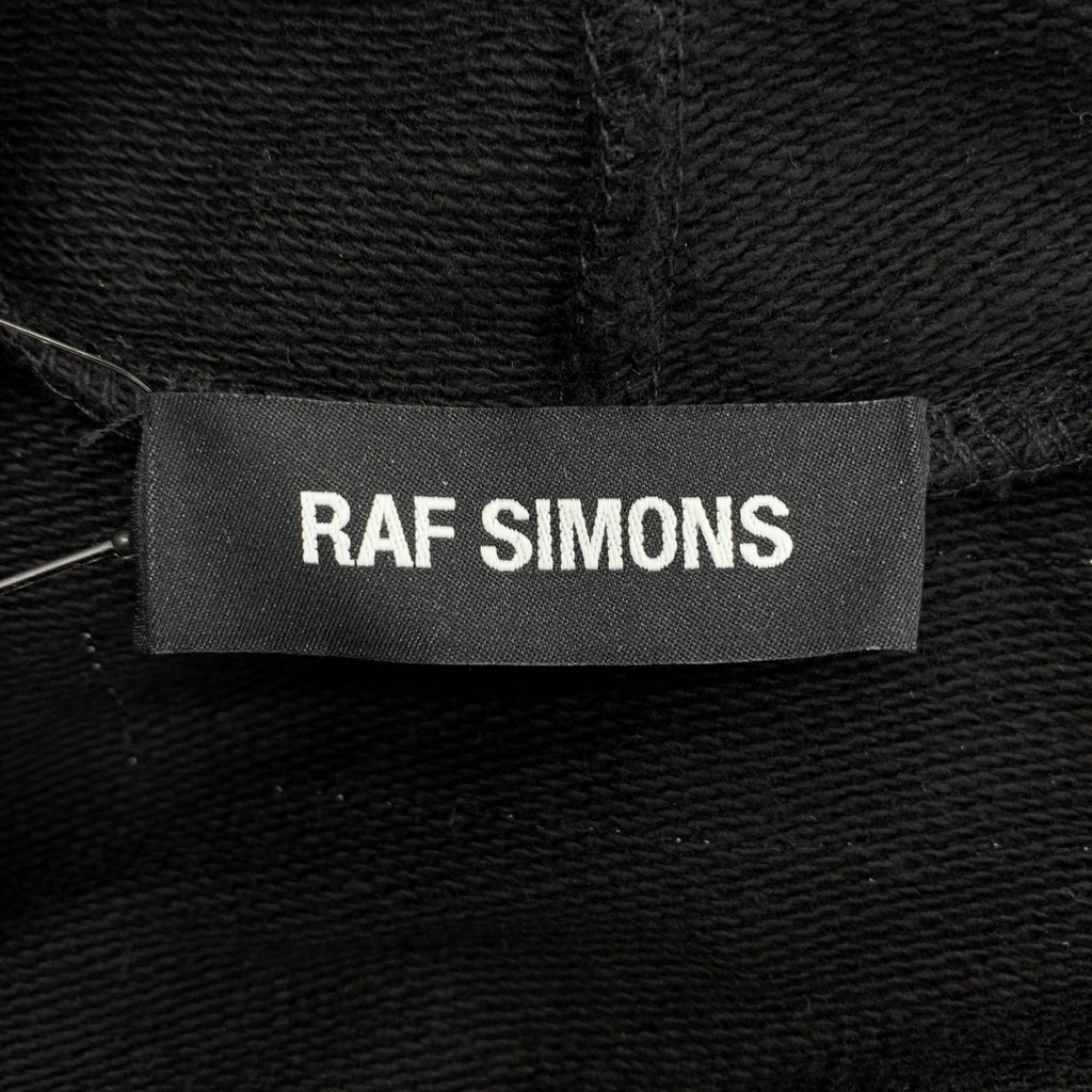 RAF SIMONS / 거친 시몬스 | 2020SS | oversized hoodie with patches &amp; pins 패치 &amp; 핀 오버 사이즈 후디 파커 | S |