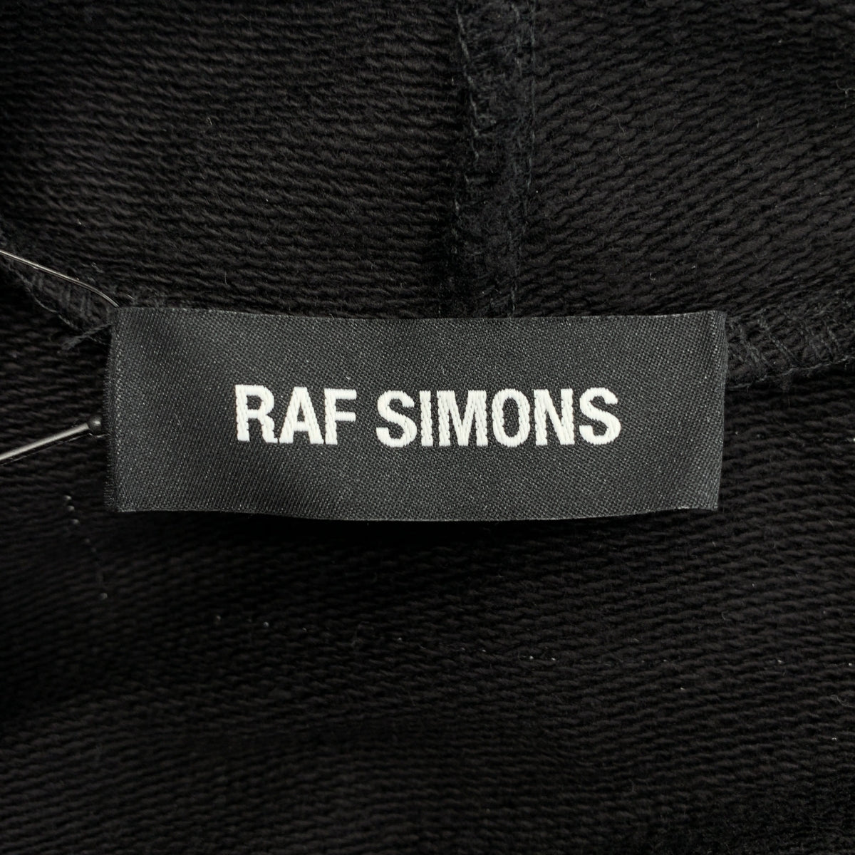 RAF SIMONS / 거친 시몬스 | 2020SS | oversized hoodie with patches &amp; pins 패치 &amp; 핀 오버 사이즈 후디 파커 | S |
