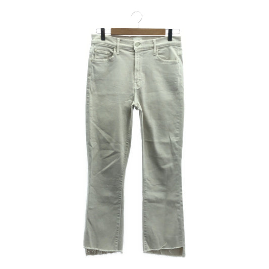MOTHER / マザー | THE INSIDER CROP STEP FRAY / ストレッチ カットオフ デニムパンツ | 29 | レディース
