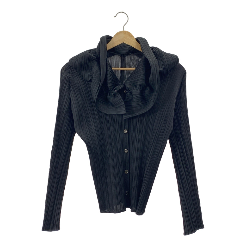 PLEATS PLEASE ISSEY MIYAKE / 주름 뿌리즈 이세이 미야케 | 변형 컬러 주름 블라우스 셔츠 | 4 |