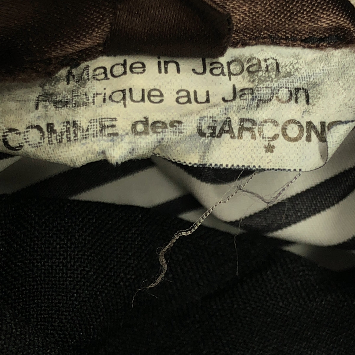 COMME des GARCONS / コムデギャルソン | 2011SS | 多重人格 ストライプ ロングブラウス | S | ブラック/ホワイト | レディース