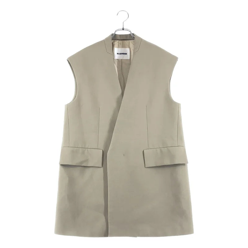 JIL SANDER / 吉爾桑德 | 2024SS | 羊毛華達呢西裝外套 背心 | 30 | 女款