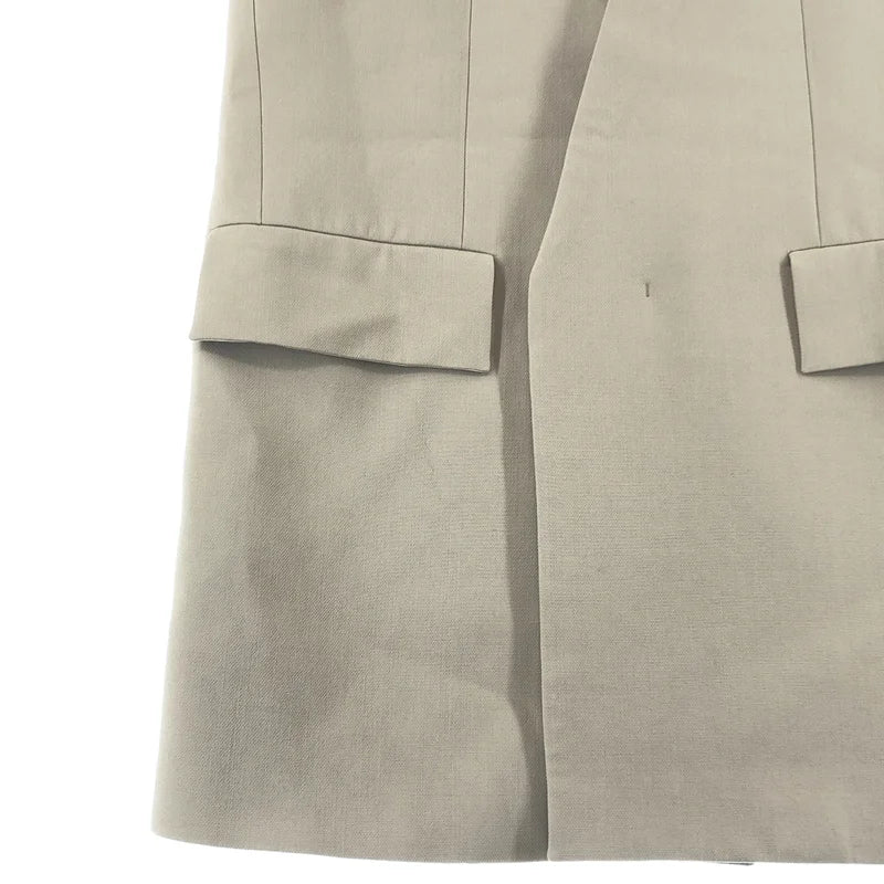 JIL SANDER / 吉爾桑德 | 2024SS | 羊毛華達呢西裝外套 背心 | 30 | 女款