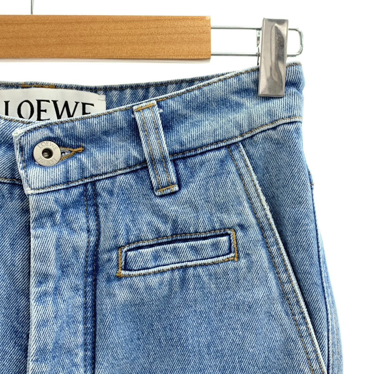 LOEWE / 로에베 | Fisherman Stonewash Jeans 피셔맨 데님 팬츠 | 32 | 여성
