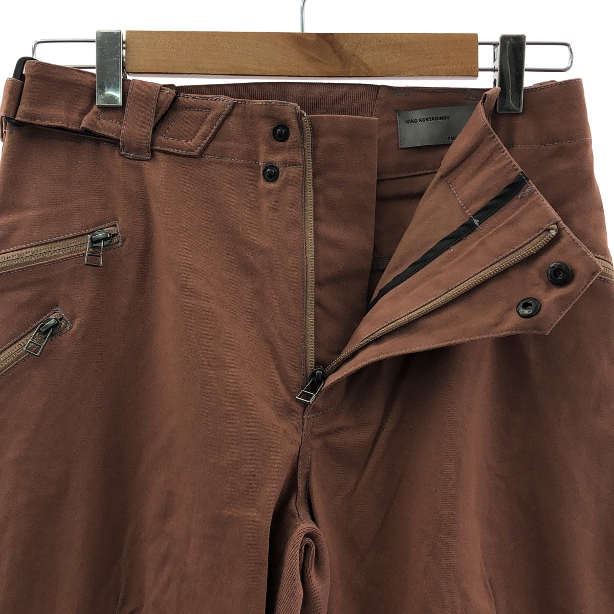 [新款] Kiko Kostadinov | 2025 春夏系列 | Fox Racing x FOX x KIKO PANT 側拉鍊越野摩托車褲 | 小碼 | CHAI | 棕色 | 男款