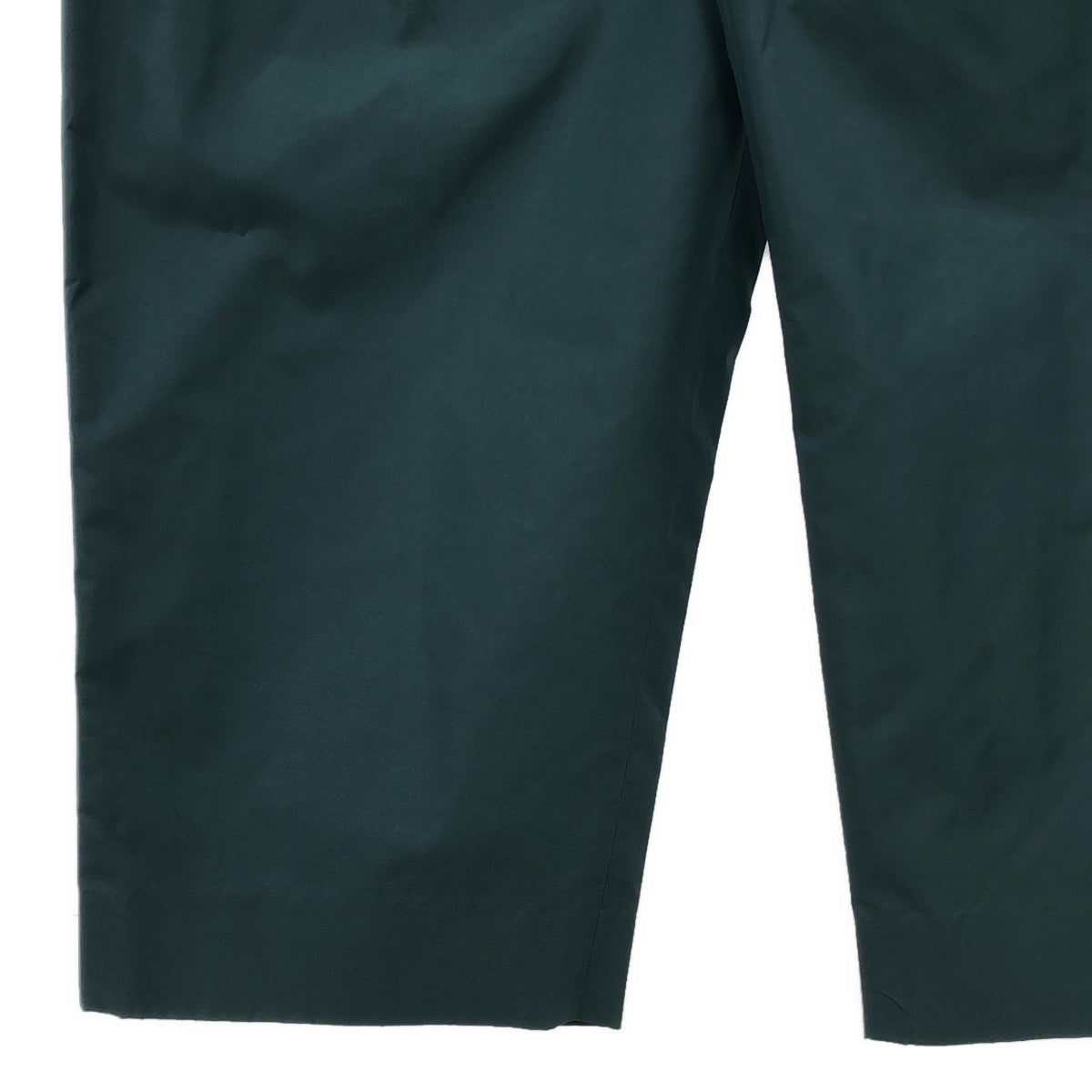 [New] mina perhonen | 2023 s/s | dew pants tuck tapered pants | 38 | green | women's