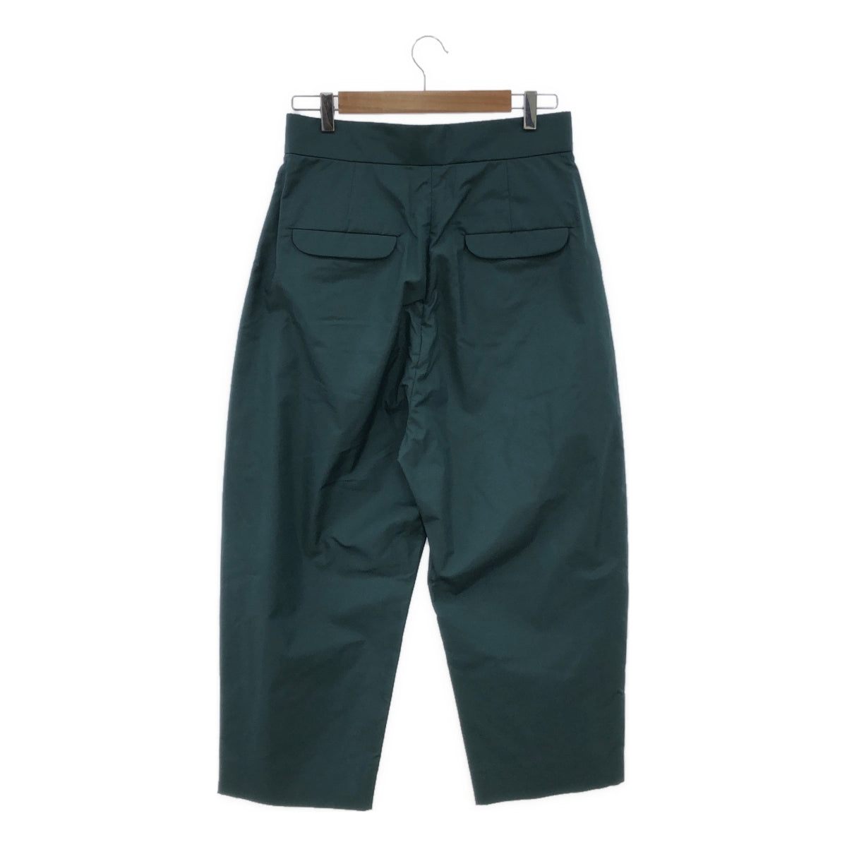 [New] mina perhonen | 2023 s/s | dew pants tuck tapered pants | 38 | green | women's