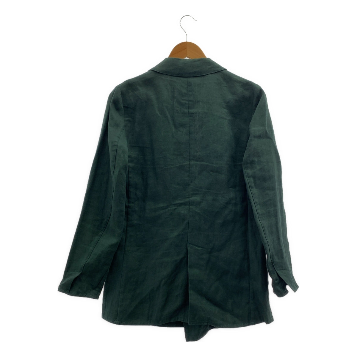 TICCA / ティッカ | リネン ダブルブレスト テーラードジャケット | 1 | レディース