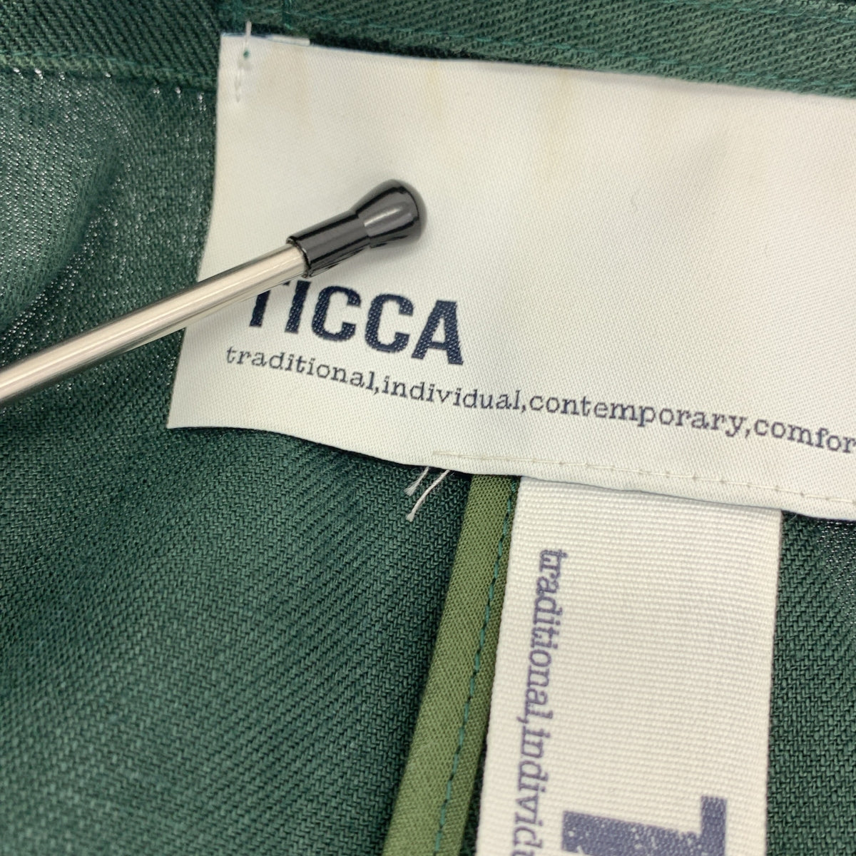 TICCA / ティッカ | リネン ダブルブレスト テーラードジャケット | 1 | レディース