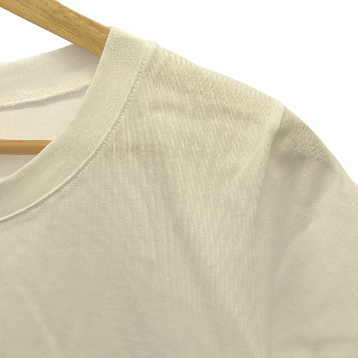 [Good Condition] GALERIE VIE | 2024SS | Fine Cotton Crew Neck T-Shirt | F | White | Women's