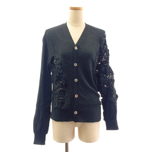 JUNYA WATANABE COMME des GARCONS / 渡邊淳也 | 2007春夏 |滌棉不對稱針織開襟衫| S |女性的