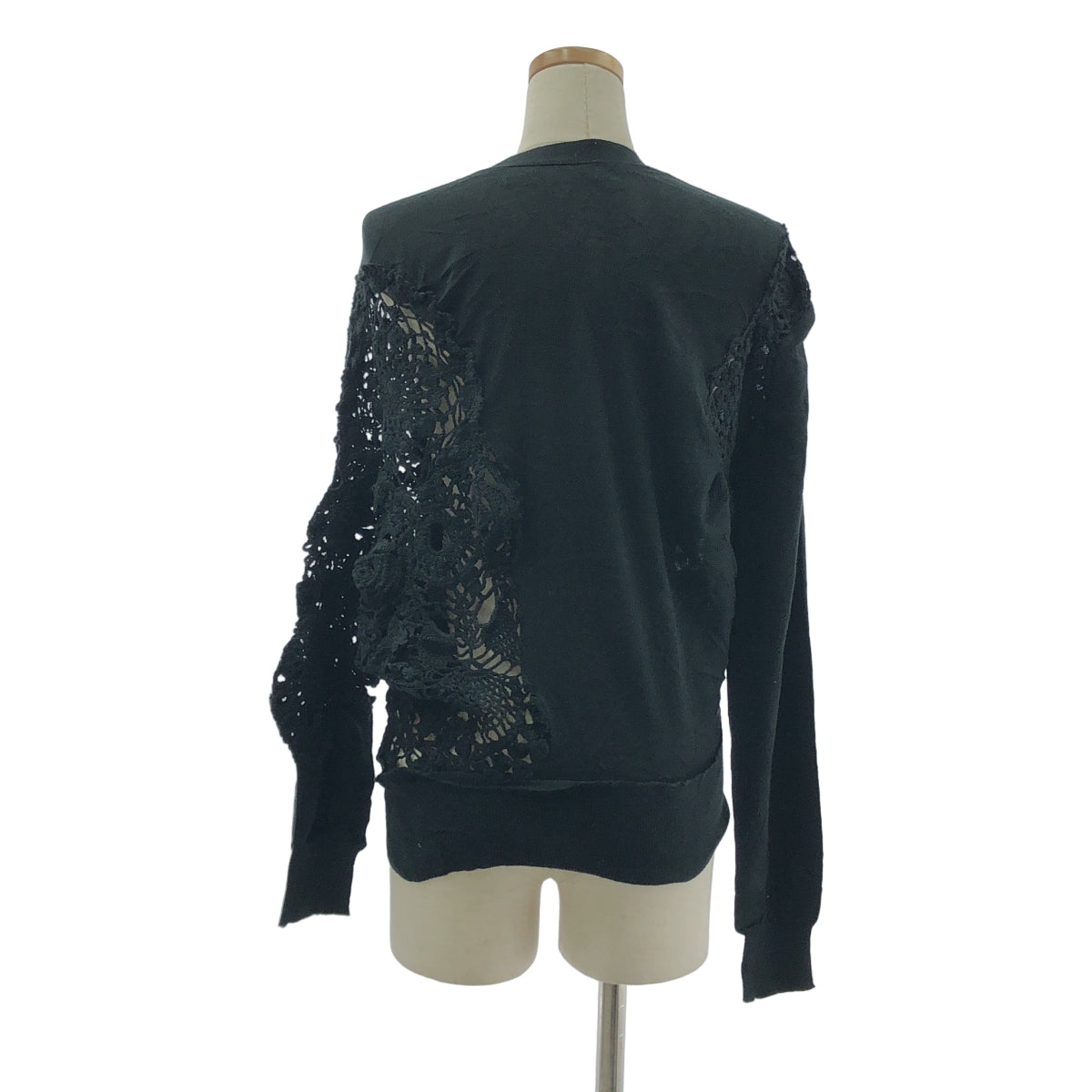 JUNYA WATANABE COMME des GARCONS / 渡邊淳也 | 2007春夏 |滌棉不對稱針織開襟衫| S |女性的