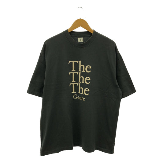 blurhms / Brahms | 2024SS | The Genre Crew Neck Cotton T-Shirt | 4 | Men's